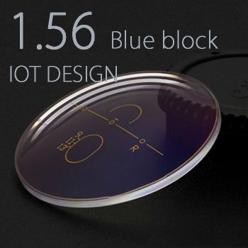 1.56 Blue block IOT design Inner progressive lenses customized,14~20mm Corridor