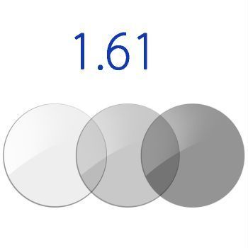 1.61 ASP coating photochoromic grey lenses +0.50~+6.00/-2.00