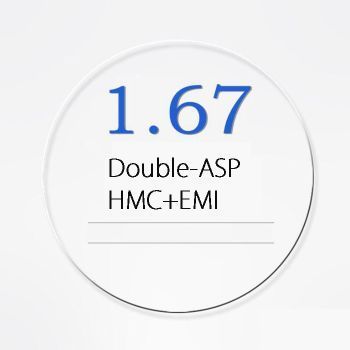 1.67 Ready Stock Double ASP lenses -0~-15.00 or -3.00~-12.00/-0.50~2.00