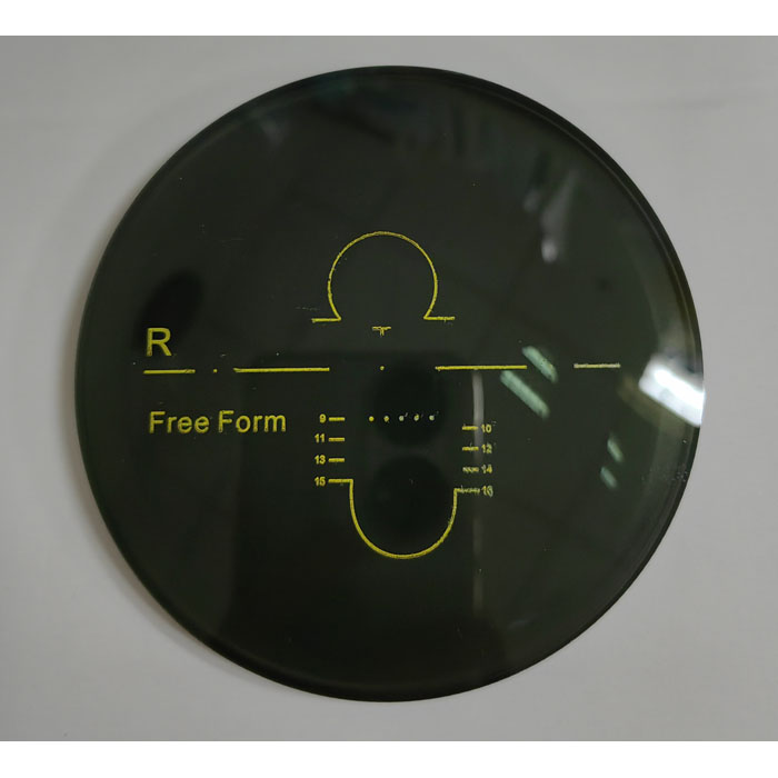 1.56, 1.61, 1.67 Inner progressive polarized lenses, IOT design