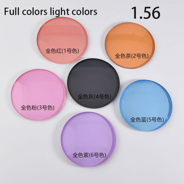1.56 Tint full color lenses