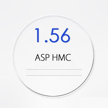 1.56 Asp HMC lenses, blue block green ar