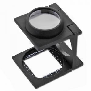 1584 Metal three fold 20D double achromat lens(Cloth magnifier)