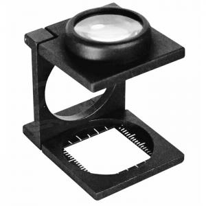 1587 Metal three fold 3 "/ 4 24D field cloth magnifier 