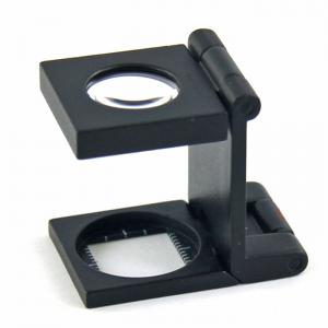 1588D Metal three fold 1″/2 field 36D single achromat lens(Cloth Magnifier)