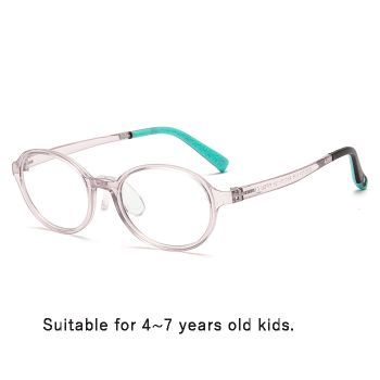 50741 PPSU Kid 4~7 years old optical frames, one-piece nose pad
