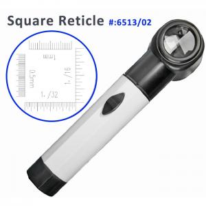 6513/02 8X Square Reticle Torch magnifier