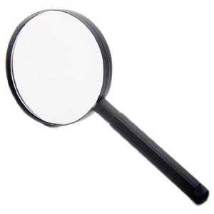 6731 4D, 12D Double-magnifier Metal Handle Magnifier PC Lens 