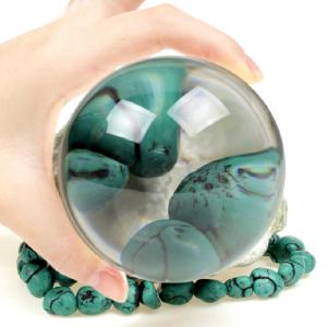 6911 4x Ф80 Domo Spotlight Paperweight Magnifier