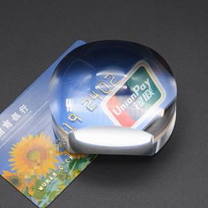 6921 4x Ф80 Biplane Paperweight Magnifier