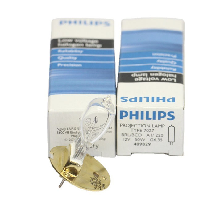 7027 Topcon ACP-8 chart projector lamp, PHILIPS 12V50W 42412-20400