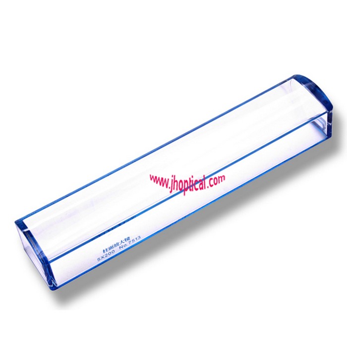 7513 5x200 Cylinder Magnifier with Ruler for Precision Reading