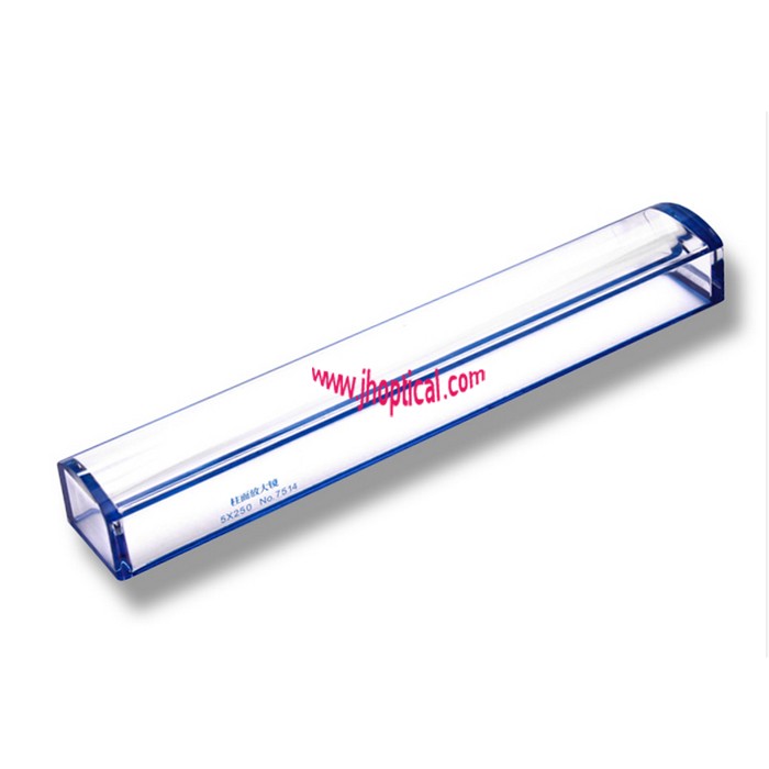 7514 5x250 Cylinder Magnifier 16D PMMA Reading Aid