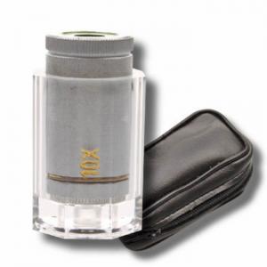 8021 10x Adjustable Diopter Stand Magnifier 