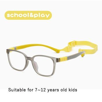 8968 TR90 & TPU 7~12 years old kid optical frames, removable temples