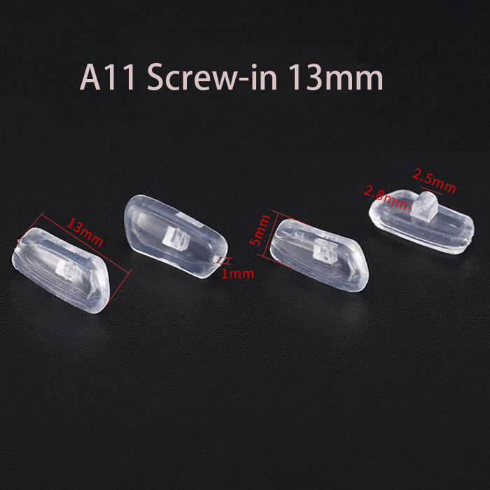 A11 A12 Silicone airbag nose pads, divide left and right