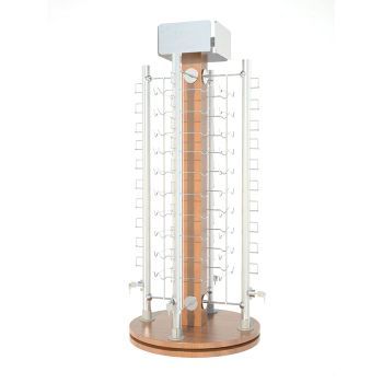 A2098-1 Aluminium alloy sunglasses display stand, 40pcs, with lock