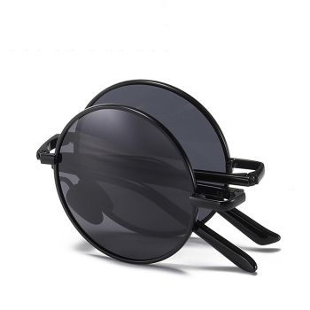 A700 Fodable round Metal alloy frame TAC polarized sunglasses, night vision, photochoromic