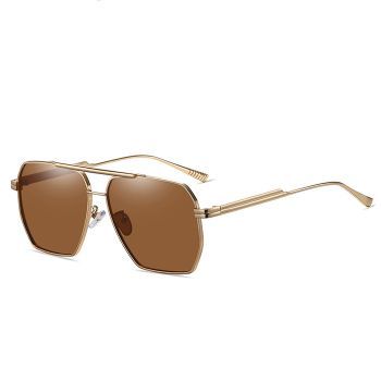 A714 Metal alloy frame TAC polarized sunglasses, night vision, double beams