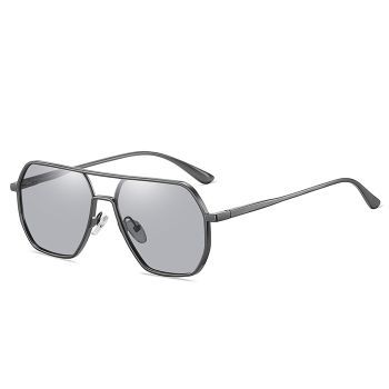 A715 Metal alloy frame aluminium magnesium temples, TAC polarized sunglasses, night vision, photochoromic