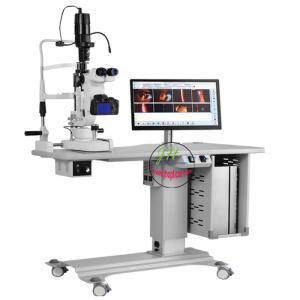 BL-88D-2 5 Magnifiers Slit Lamp Microscope, halogen or LED lamp