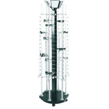 BY7005 Aluminium alloy glasses diaplay stands, for 96pcs of glasses