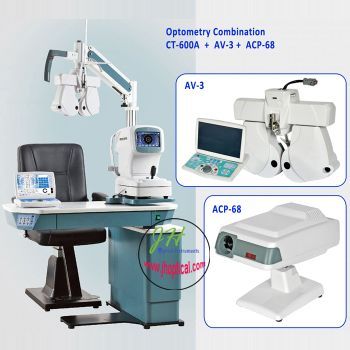 CT-600A+AV-3+ACP-68 Optometry combination