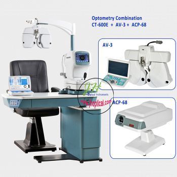 CT-600E+AV-3+ACP-68 Optometry Combination 