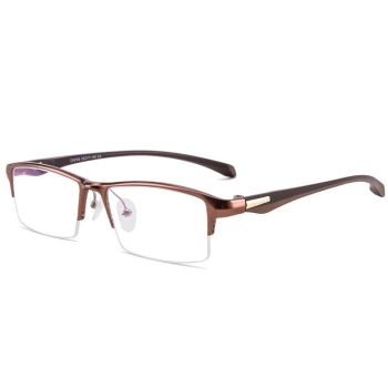 CX6185 Ultralight Aluminium magnesium business half-rim optical frame
