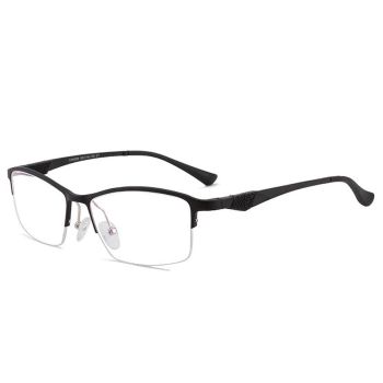 CX6289 Comfortable Men Aluminium magnesium half-rim optical frame, spring temples