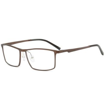 CX6330 Comfortable Aluminium magnesium square full-rim optical frame, retro