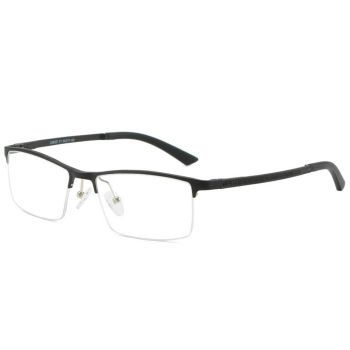 CX6337 Comfortable Aluminium magnesium half-rim optical frame, spring temples