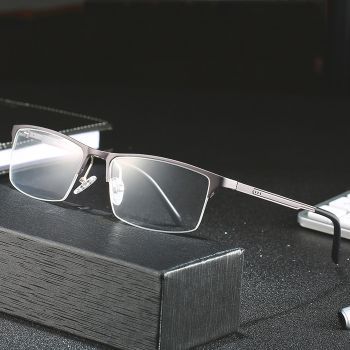 CX6342 Ultralight Aluminium magnesium business half-rim optical frame