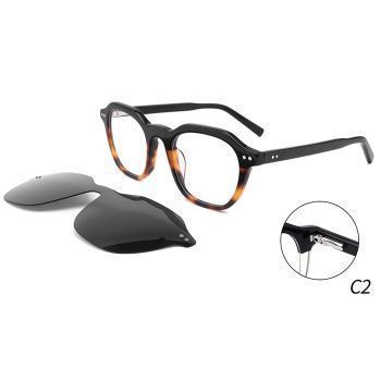 FG1021 High grade retro assembly acetate polarized set glasses
