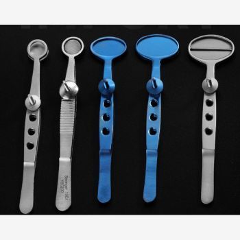 JH-117 IOL folding forceps, Meibomian gland cyst forceps, loose granulation clip