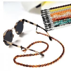 JH-156 Resin acrylic double color glasses chain, demi, mask chain