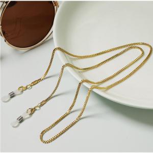 JH-166 Vincent copper glasses chain, Thickened plating
