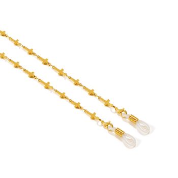 JH-251 Summer New Copper Glasses Chain Glasses Hanging Rope Mask Rope Cross