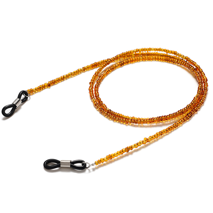 JH-286 Hawksbill amber eyewear rope concave design creative eyewear chain hanging neck to prevent loss