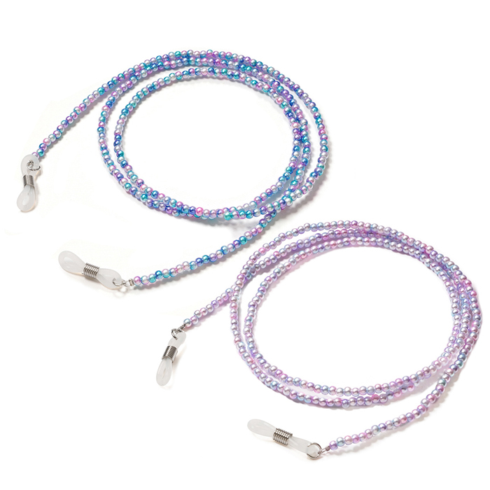 JH-300 Gradient Beaded Hanging Neck Glasses Rope Vintage Glasses Chain