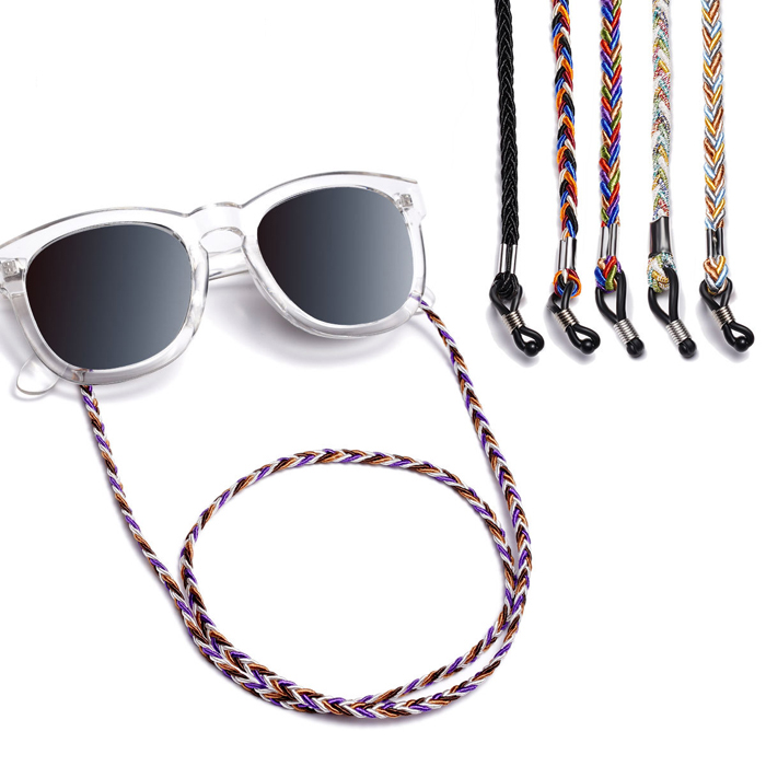 JH-321 Ethnic style glasses rope, retro (Fried Dough Twists fine style)