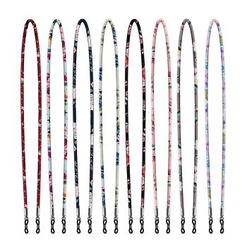 JH-336 Colorful thin round eyewear rope ethnic style 0.4cm