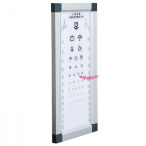 JH-40 LED 2.5M Children logarithmic visual chart light box, 2.5CM thickness