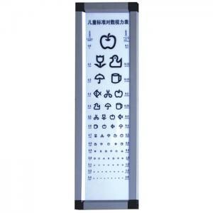 JH-5 5M LED children logarithmic visual chart light box, 2.5cm thickness