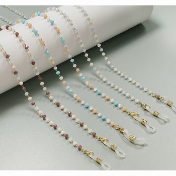 JH-502 3-color crystal eyewear chain