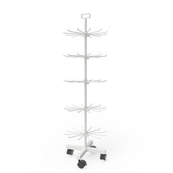 JH-521 Steel Multi layer rotation glasses chain display stand