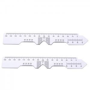 JH-75 Plastic soft PD ruler, 0.7mm thickness, 0~150mm scale