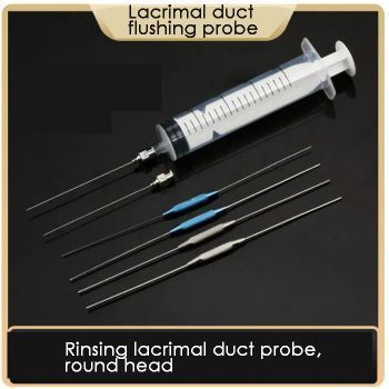 JH-92 Ophthalmic instruments Lacrimal duct probe, with hole, tractive probe, double ended probe