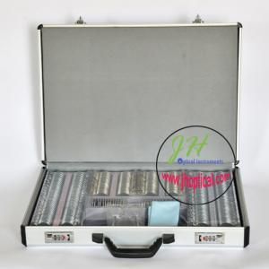 JL-266 Trial lens set | 38mm lens metal ring, 266pcs, aluminum case