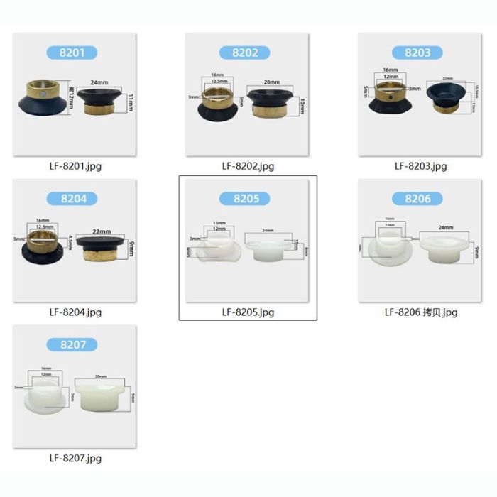 LF-8201~8207 Lens suckers for TAKAYA,SEIKO,Jinglian lens edgers